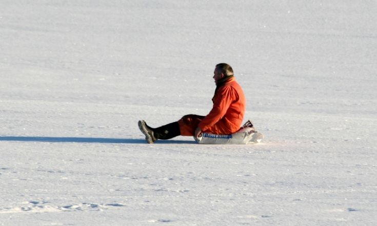Not everyone has a sledge!