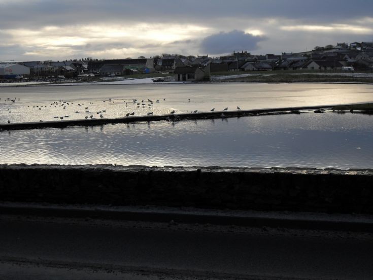 Partially frozen Peedie Sea