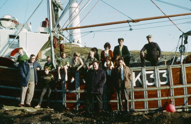 The Kildinguie at Auskerry pier