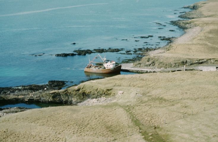 The Kildinguie at Auskerry pier