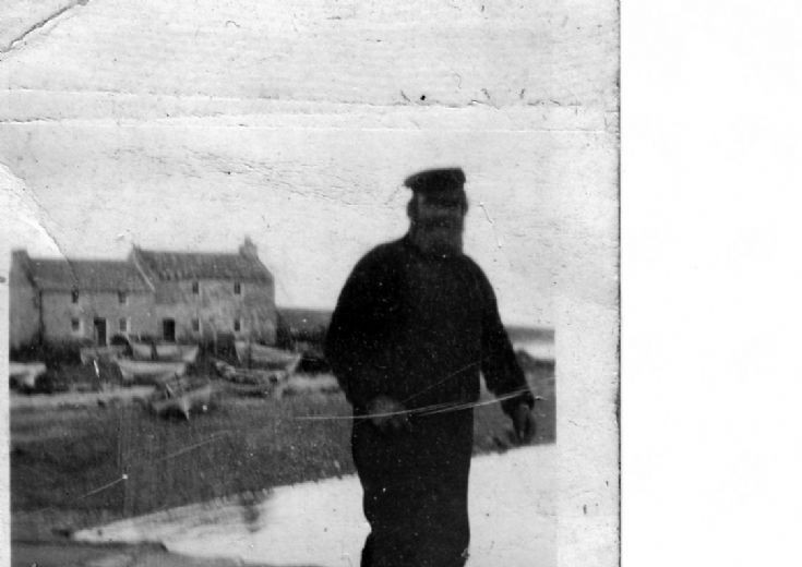 Burray piermaster Andrew Laird