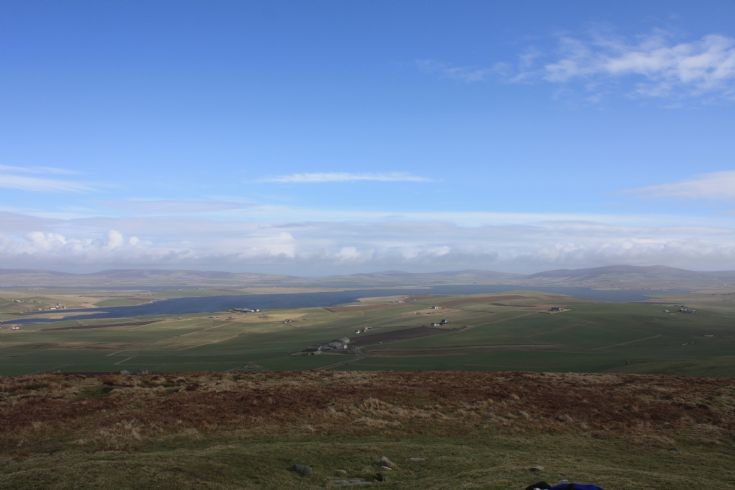 Stenness Loch & farm land