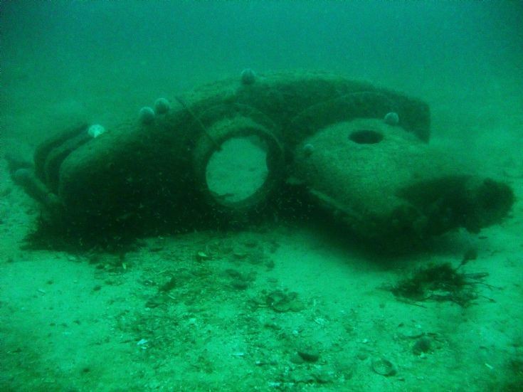 Conning tower on the german sub u116
