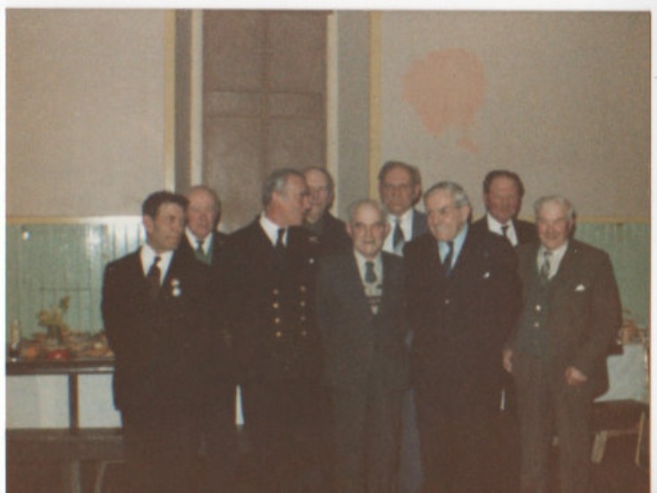 Presentation of Coastguard long service medal