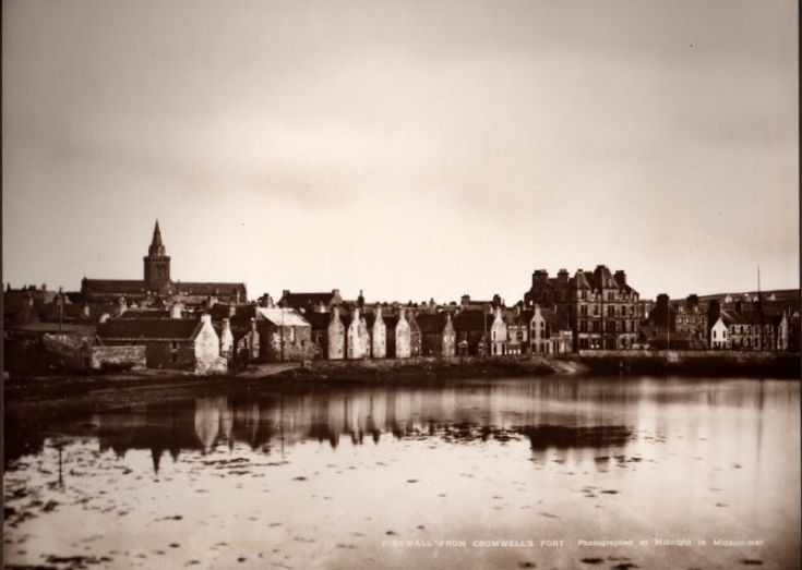 KIrkwall from Cromwell's Fort