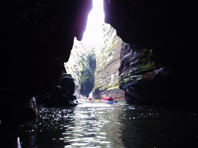 Inside the Gloup, Deerness