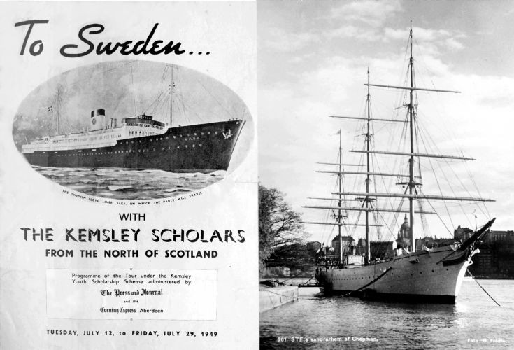 School trip to Sweden 1949