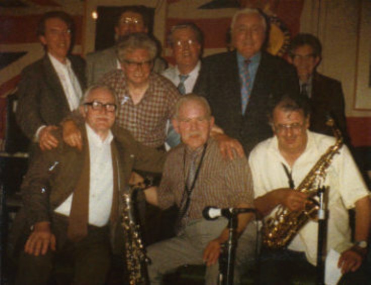 J.Robertson, A.Stuart and friends in Kirkwall RBL