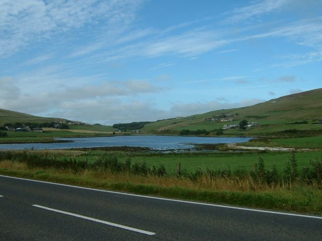 Aug 2004, looking across Ouse to Firth Mill