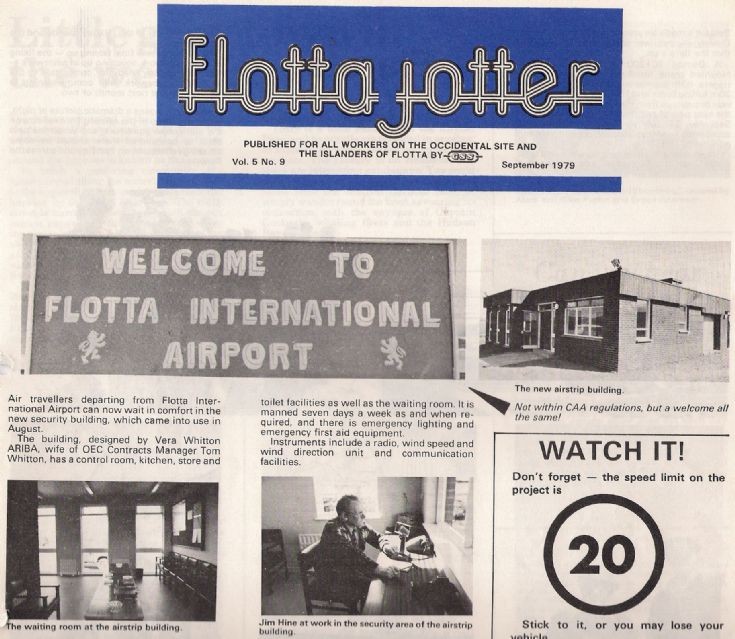 The Flotta Jotter