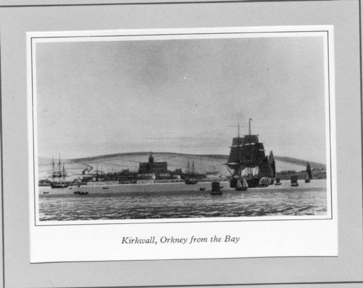 Daniell print of Kirkwall
