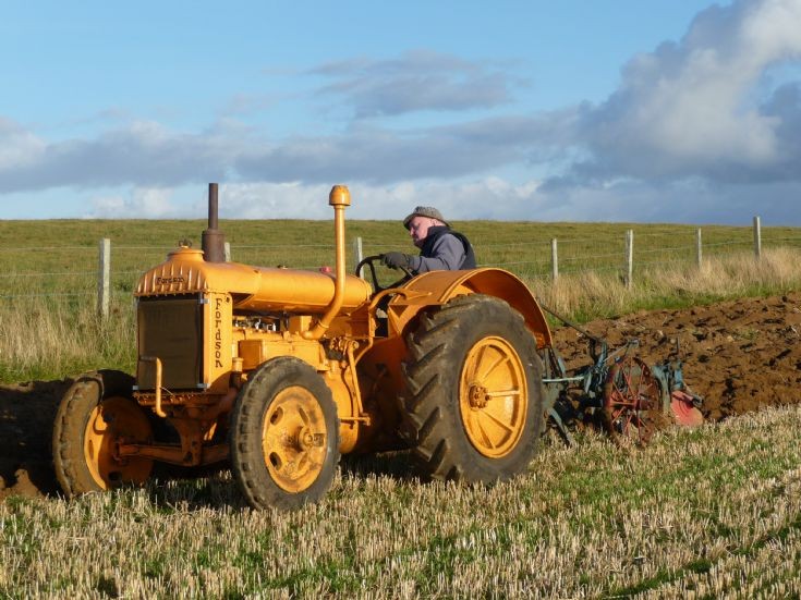 Vintage ploughing