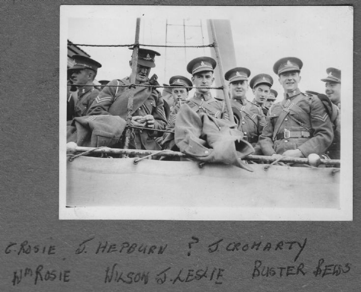 Orkney servicemen