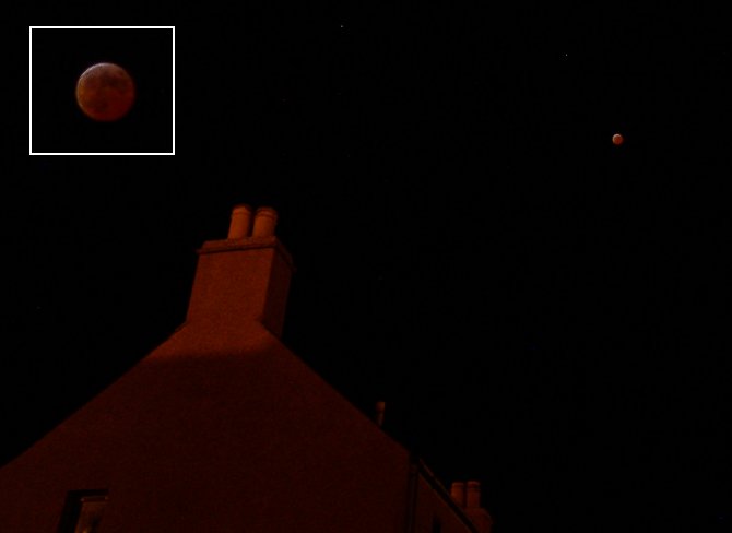 Eclipse of the moon 3rd March 2007