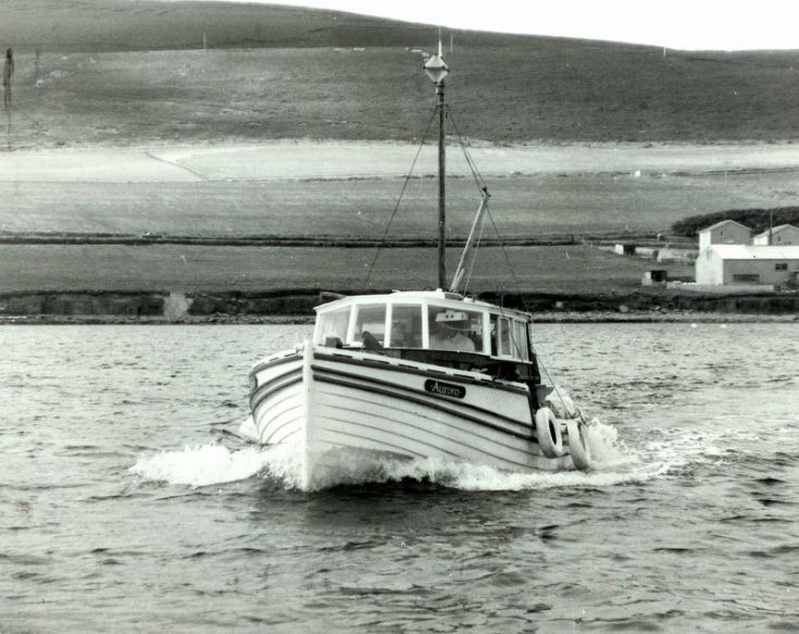 Aurora returns from Rousay