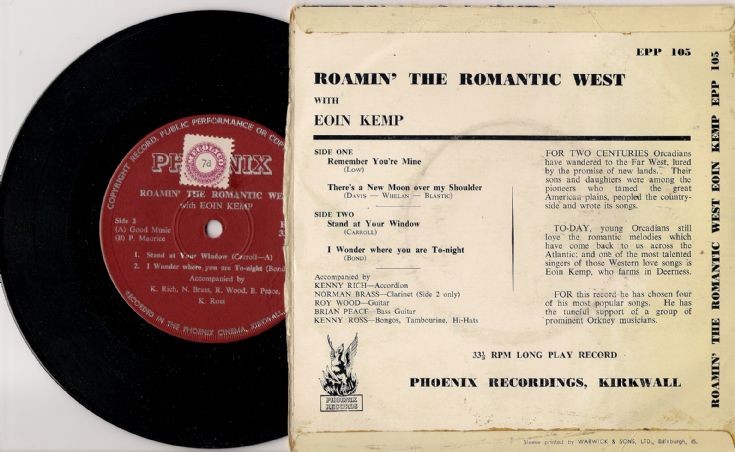 Reverse of Roamin' the Romantic West