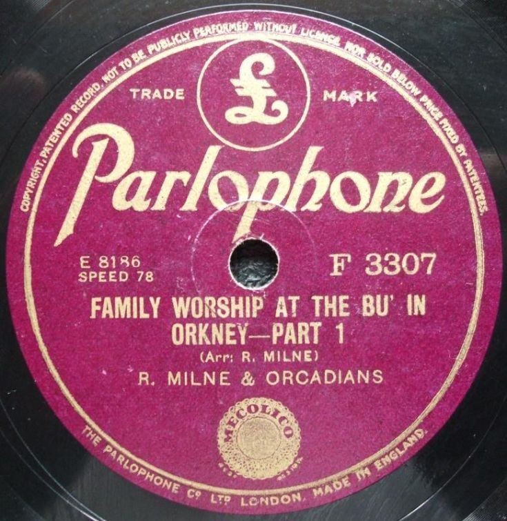 Another Robert Milne 78