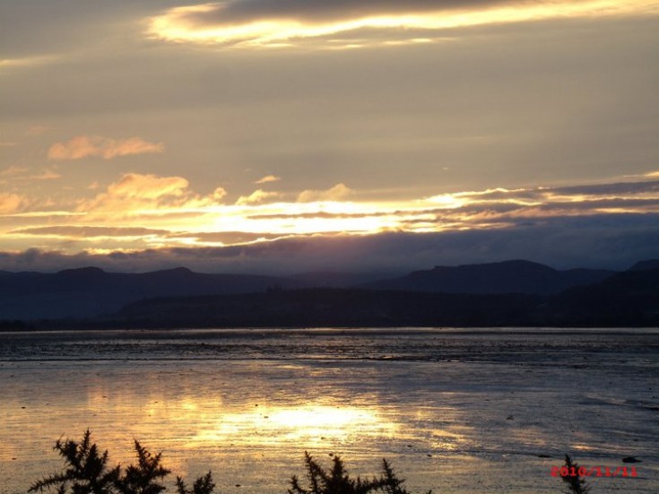 Sunset over Graemesay