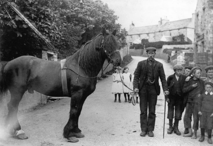 The Back Road in the 'Hup as it used to be