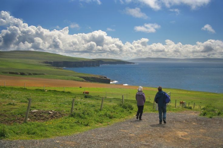Walking on Westray
