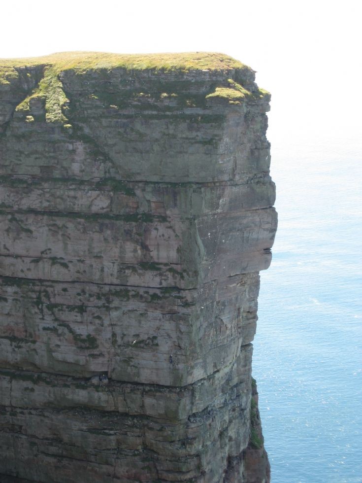 St John's Head being climbed