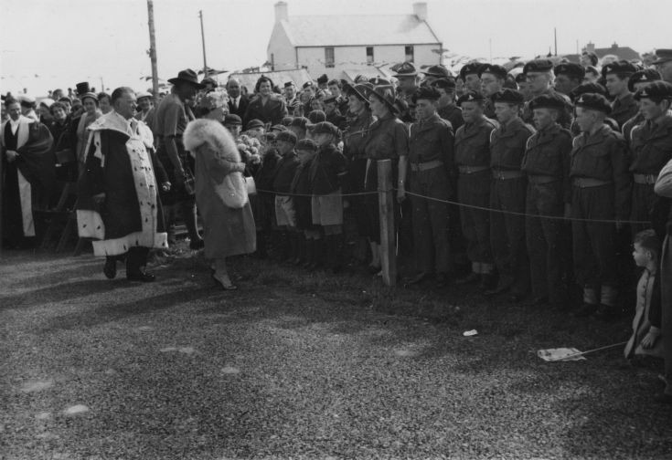 Opening of the King George VI Playing Fields