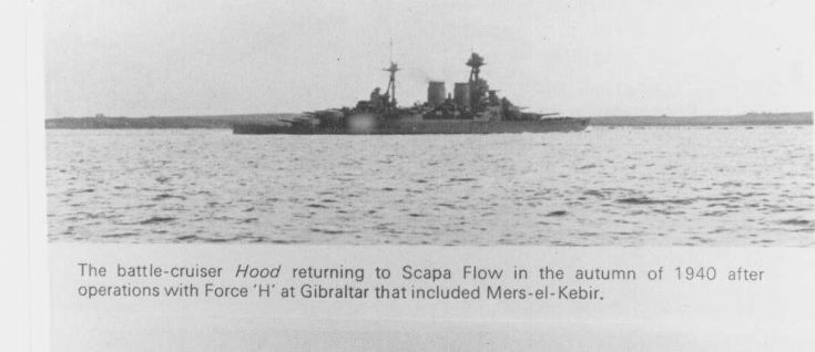 HMS Hood in Scapa Flow