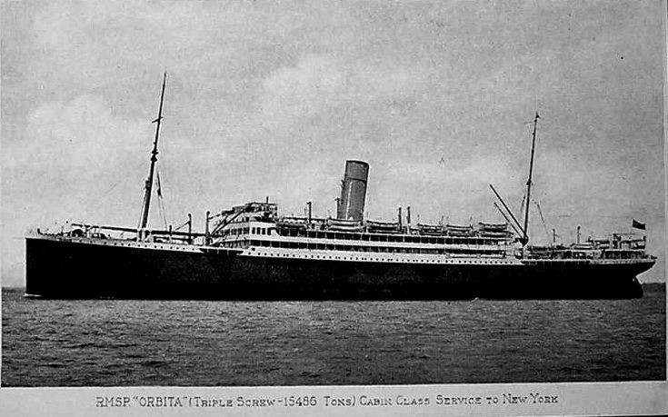 Troopship SS Orbita