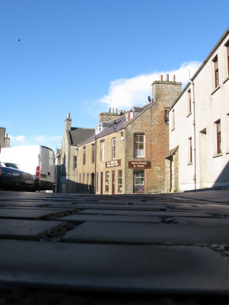 Stromness street paving