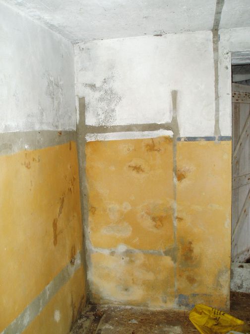 Inside decoy control shelter