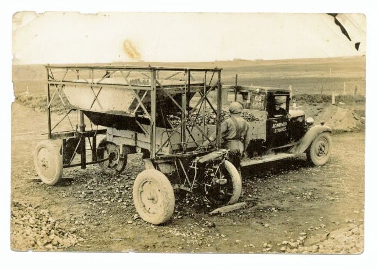 the loader in action
