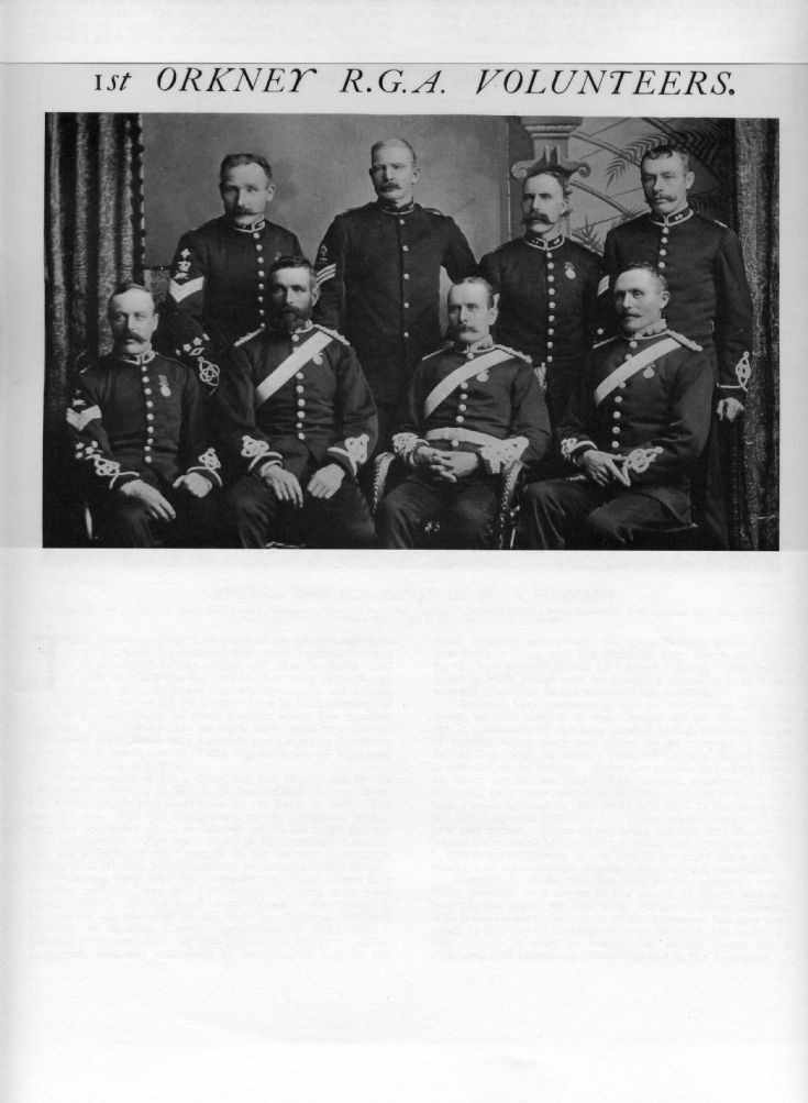 1st Orkney RGA Volunteers