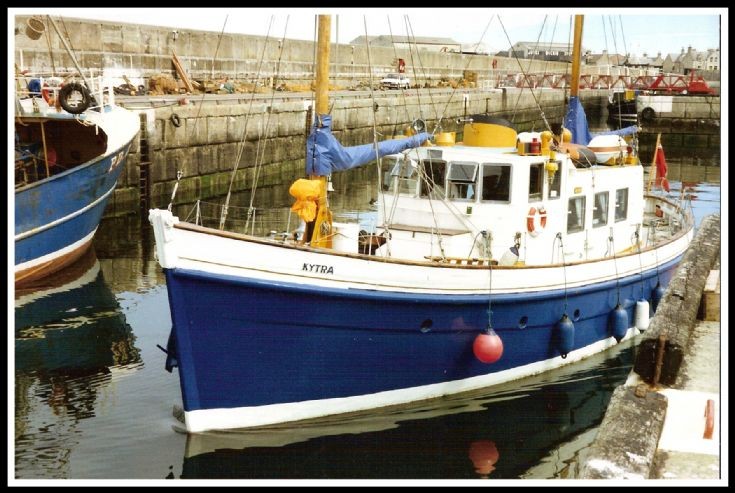 Kytra on visit to home port of Buckie