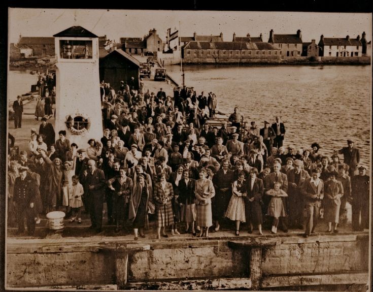 Life Boat Day at Stronsay Pier