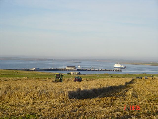 Harvest time in St Ola.