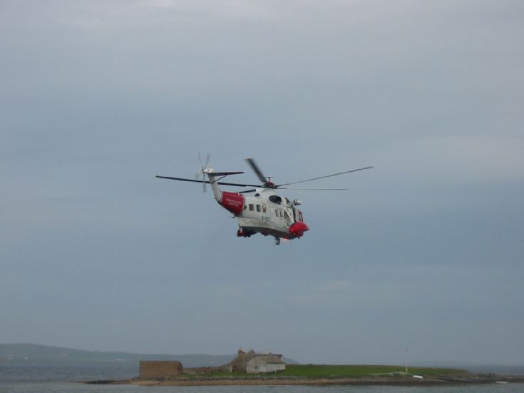 Coastguard helicopter