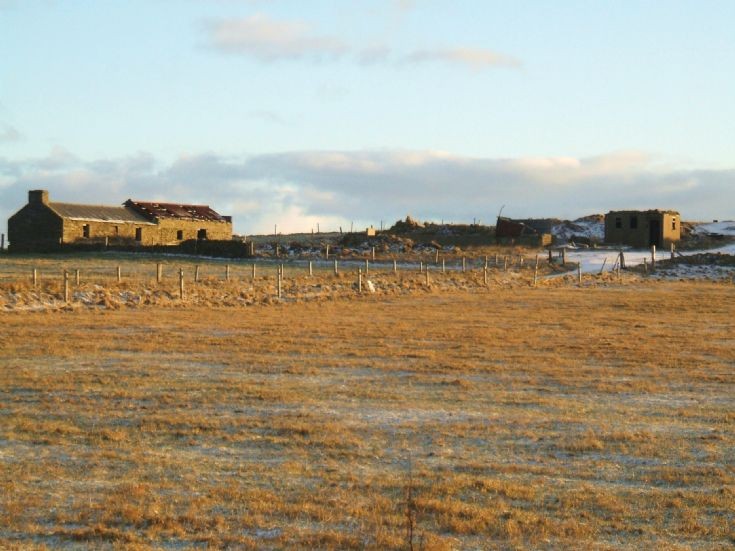 Old house at Cruaday Quarry