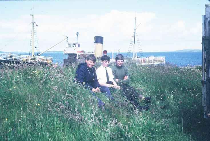 Sigurd at Eday pier