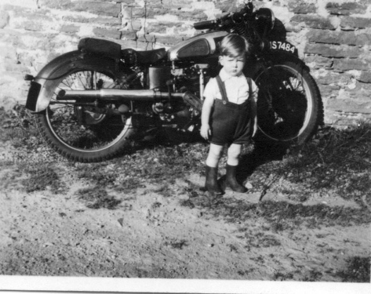 Rudge motorbike