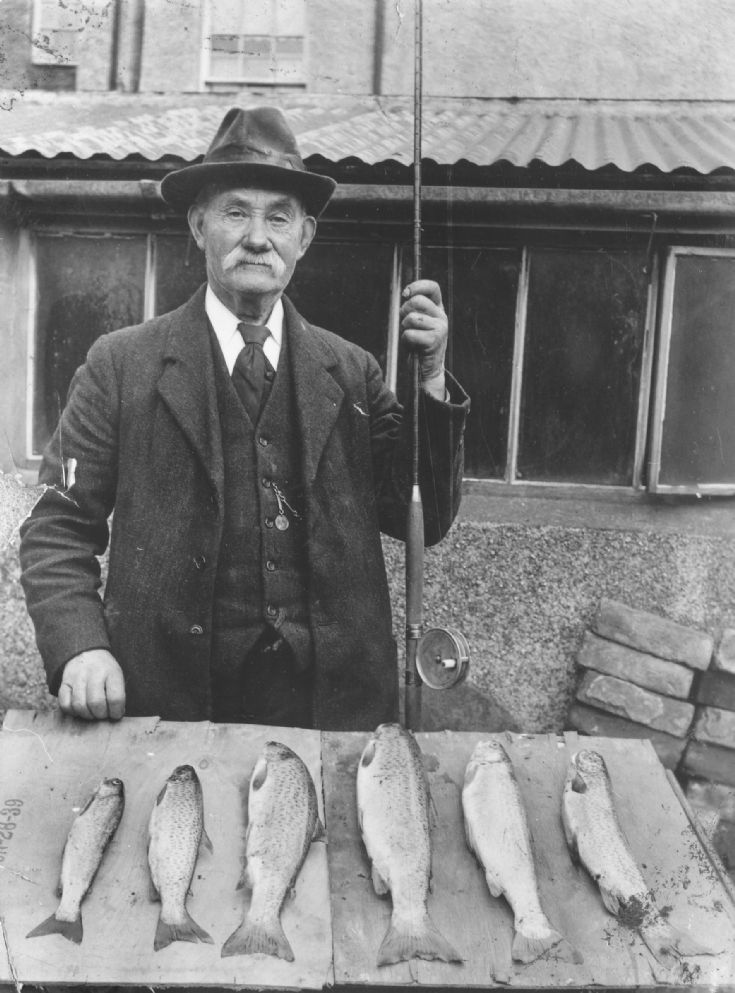 Gentleman with sea trout