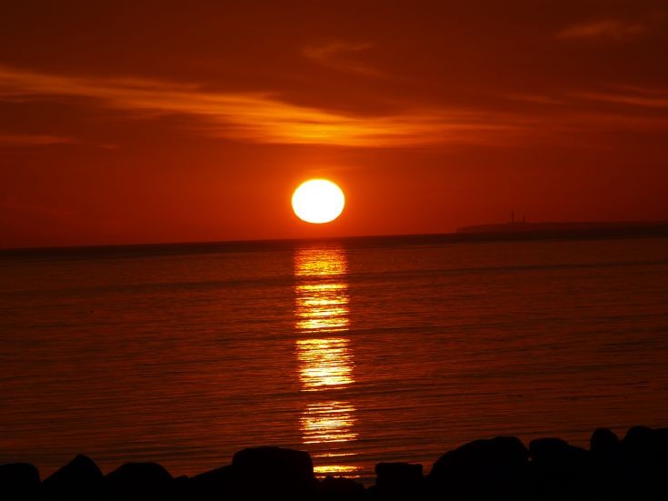 Sunrise at John o' Groats