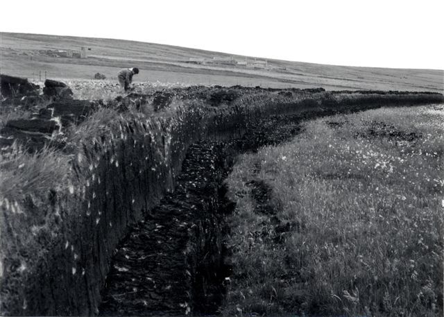 North Park paet hill, Eday 1973