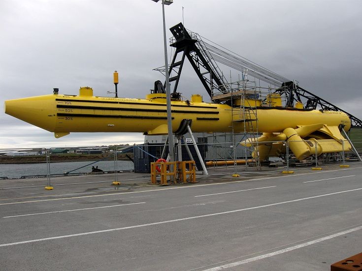 Scotrenewables tidal energy machine