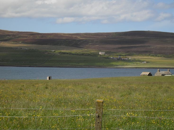 Trumland House from Wyre