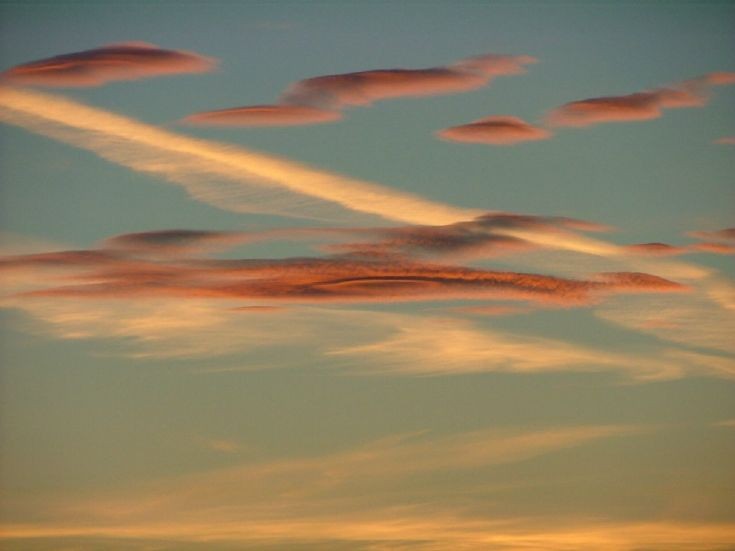 Clouds at sunset