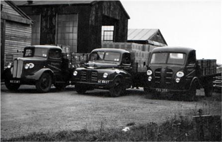 Pomona's three lorries.