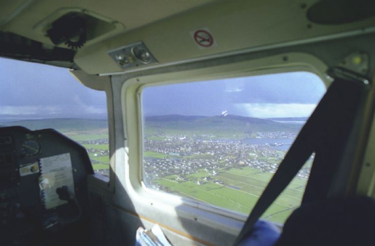 Kirkwall and Wideford Hill from the East