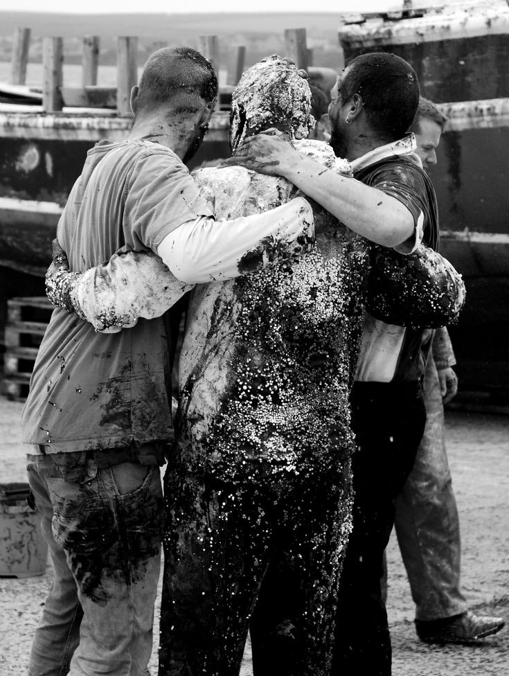 Malcolm Dowell's blackening