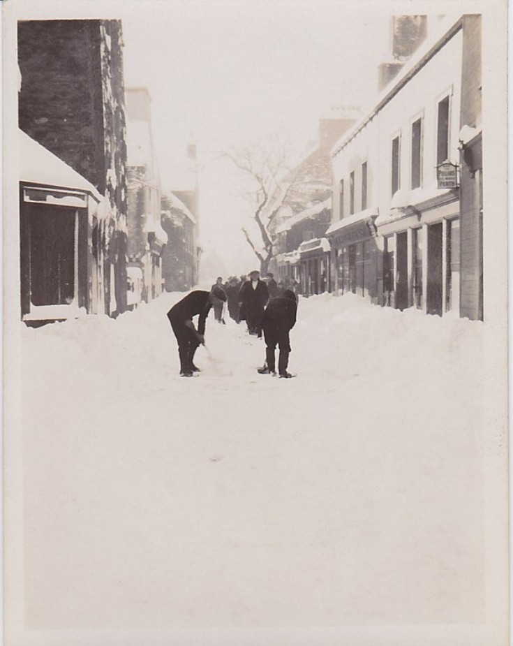 Big snow in Albert Street