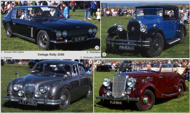 Classic cars in the sunshine